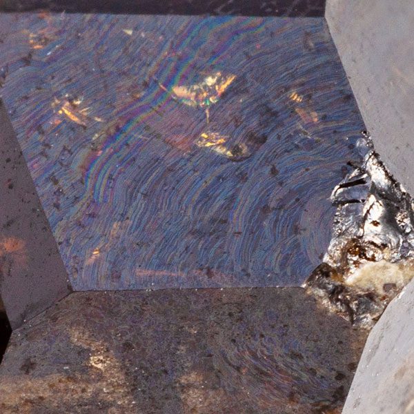 Steinstruktur des Andradit Granats